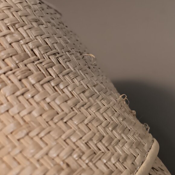 J. McLaughlin women's 'Tribeca' Raffia Heeled Slide Sandal sz 8 M - Picture 9 of 12